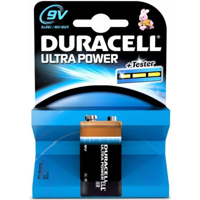 Duracell Ultra batterij MX1604 9V